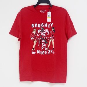 Penguin Men's Christmas T-Shirt - Size Medium